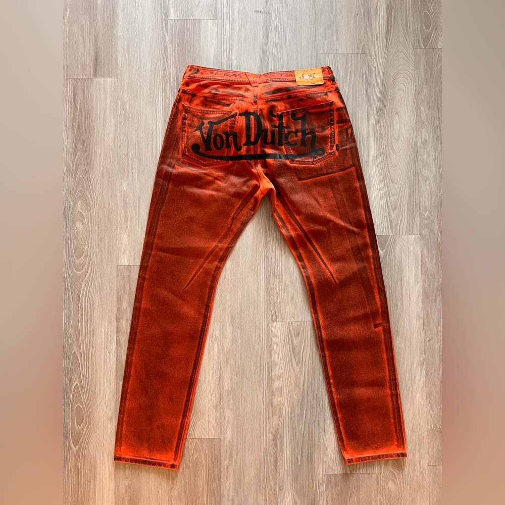 Von Dutch Orange Jeans